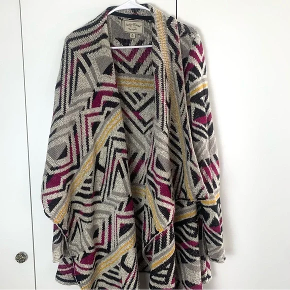 Lucky Brand Aztec Sweater - Picture 2 of 8